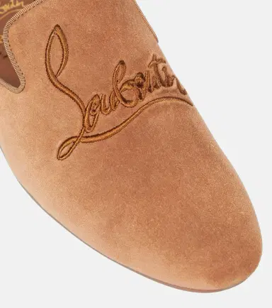 Christian Louboutin Navy Coolito Donna suede slippers | Thumbnail 2 Christian Louboutin Navy Coolito Donna suede slippers | Thumbnail 2