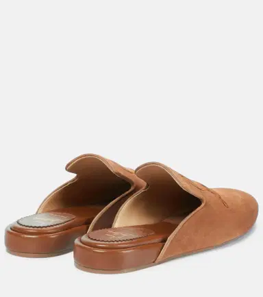 Christian Louboutin Navy Coolito Donna suede slippers | Thumbnail 3 Christian Louboutin Navy Coolito Donna suede slippers | Thumbnail 3