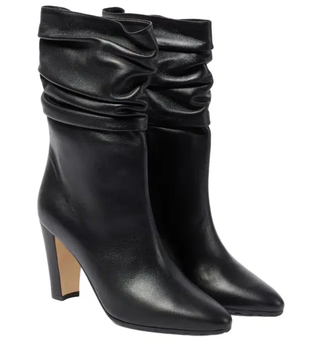 Manolo Blahnik Calasso leather ankle boots