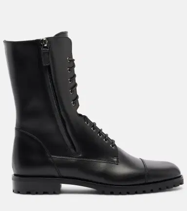 Manolo Blahnik Lugata leather combat boots | Thumbnail 4 Manolo Blahnik Lugata leather combat boots | Thumbnail 4