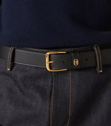 Gucci Interlocking G leather belt | Thumbnail 4