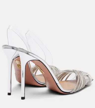 Aquazzura Gatsby 105 embellished slingback pumps | Thumbnail 2 Aquazzura Gatsby 105 embellished slingback pumps | Thumbnail 2