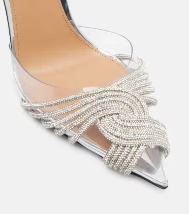 Aquazzura Gatsby 105 embellished slingback pumps | Thumbnail 3 Aquazzura Gatsby 105 embellished slingback pumps | Thumbnail 3