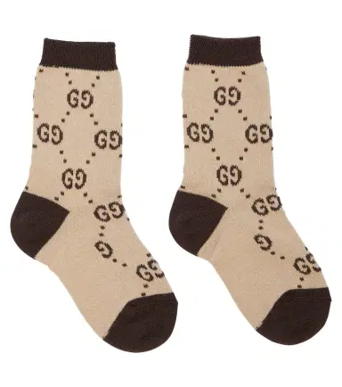 Gucci Kids Baby GG cotton-blend socks | Thumbnail 1
