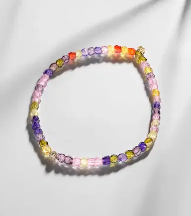 Sydney Evan 14kt gold zirconia bracelet with diamonds | Thumbnail 3