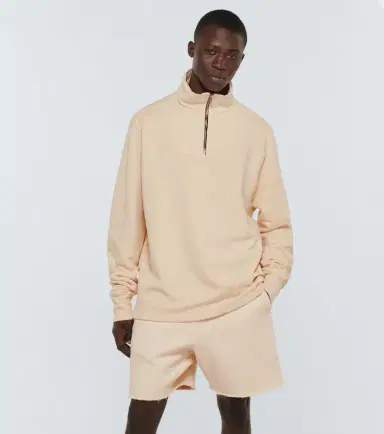 Les Tien Cotton jersey half-zip sweatshirt | Thumbnail 3