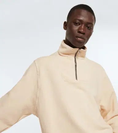 Les Tien Cotton jersey half-zip sweatshirt | Thumbnail 5