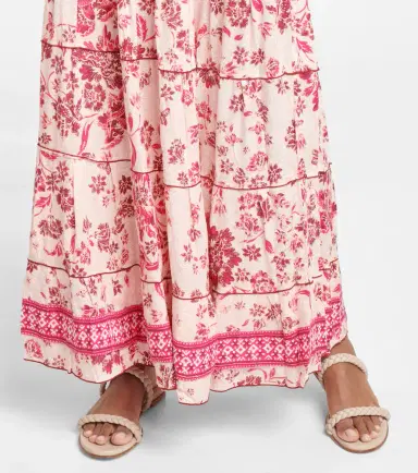 Poupette St Barth Camila floral maxi skirt | Thumbnail 3
