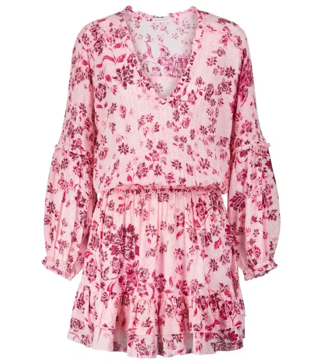 Poupette St Barth Ilona floral minidress