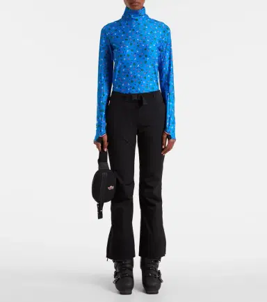 Moncler Genius x Naj-Oleari 3 Moncler Grenoble printed turtleneck ski top | Thumbnail 4