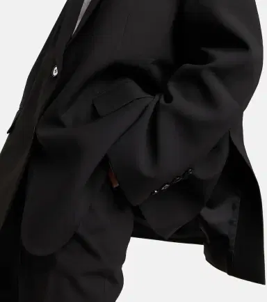 The Frankie Shop Bea twill blazer | Thumbnail 5 The Frankie Shop Bea twill blazer | Thumbnail 5