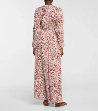 Poupette St Barth Ilona printed v-neck dress | Thumbnail 2