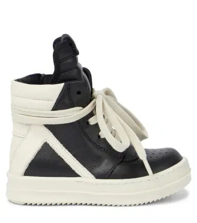 RICK OWENS KIDS Baby Geo high-top sneakers | Thumbnail 2