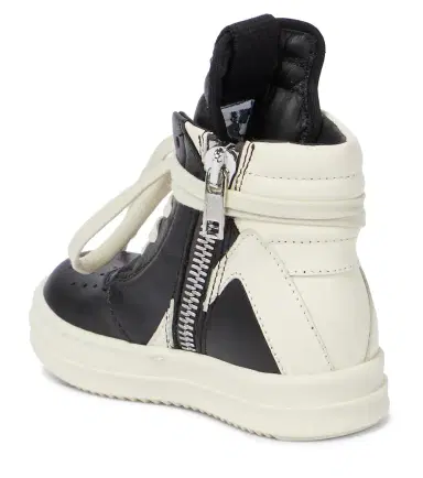 RICK OWENS KIDS Baby Geo high-top sneakers | Thumbnail 3