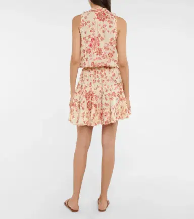 Poupette St Barth Clara floral minidress | Thumbnail 2
