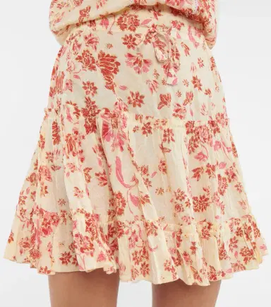 Poupette St Barth Clara floral minidress | Thumbnail 3