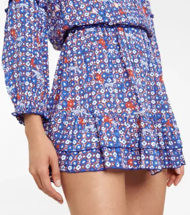 Poupette St Barth Ilona printed minidress | Thumbnail 5