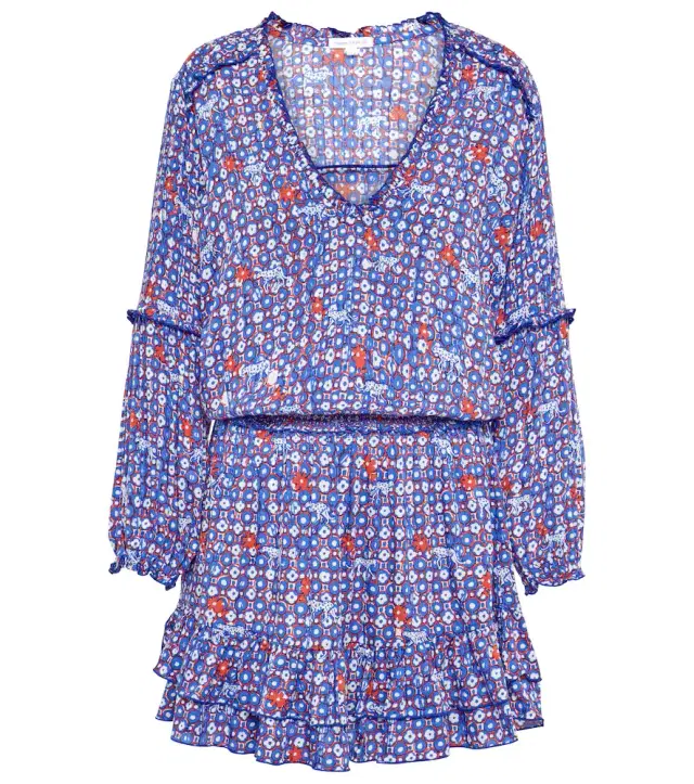 Poupette St Barth Ilona printed minidress