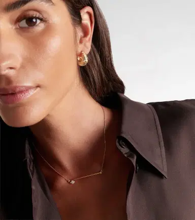 Repossi Serti Sur Vide 18kt rose gold necklace with diamond | Thumbnail 5 Repossi Serti Sur Vide 18kt rose gold necklace with diamond | Thumbnail 5