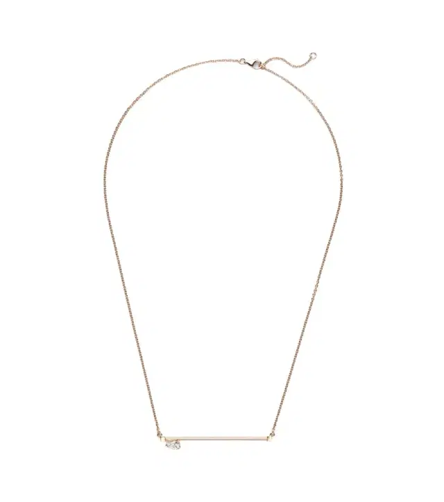 Repossi Serti Sur Vide 18kt rose gold necklace with diamond