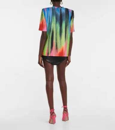 The Attico Bella cotton jersey T-shirt | Thumbnail 2
