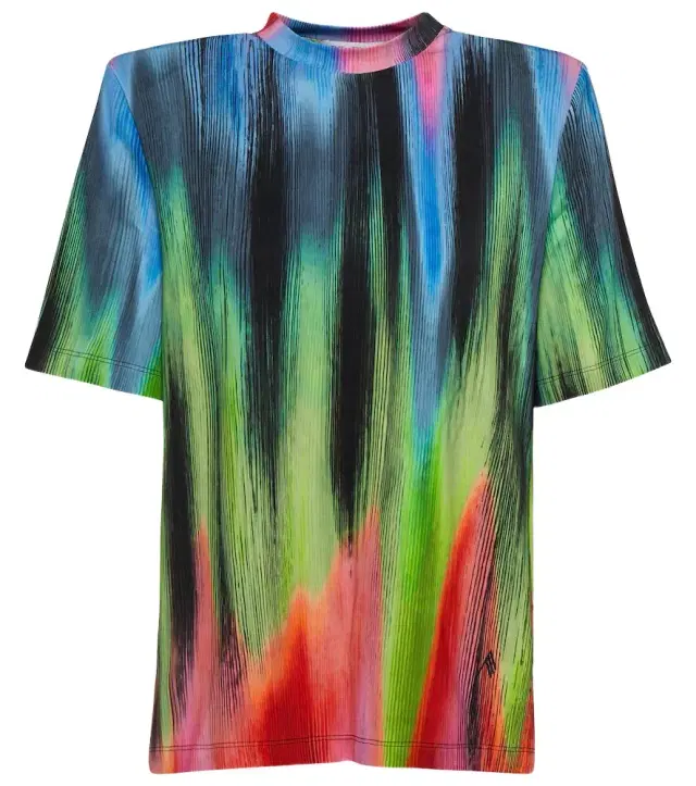 The Attico Bella cotton jersey T-shirt