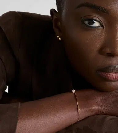 Repossi Serti Sur Vide 18kt rose gold bracelet with diamond | Thumbnail 2