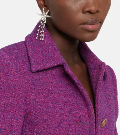 Jennifer Behr Comet crystal-embellished earrings | Thumbnail 5