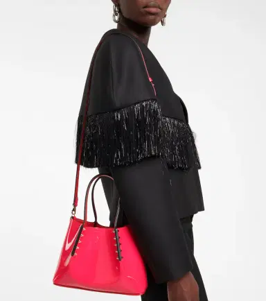 Christian Louboutin Cabarock Mini patent leather tote | Thumbnail 5