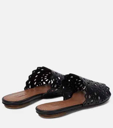 Alaïa Alaïa Leather sandals | Thumbnail 4