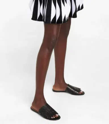 Alaïa Alaïa Leather sandals | Thumbnail 6