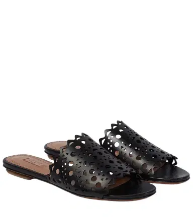 Alaïa Alaïa Leather sandals | Thumbnail 1