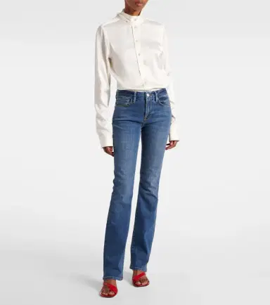Frame Le Mini Boot mid-rise jeans | Thumbnail 6