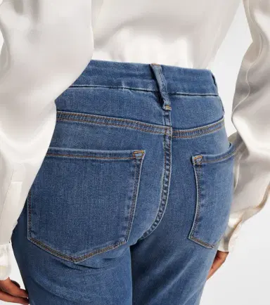Frame Le Mini Boot mid-rise jeans | Thumbnail 7