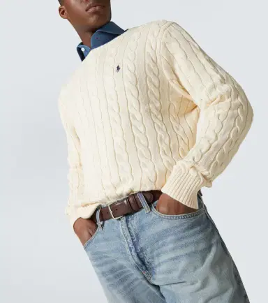 Polo Ralph Lauren Cotton cable knitted sweater | Thumbnail 3