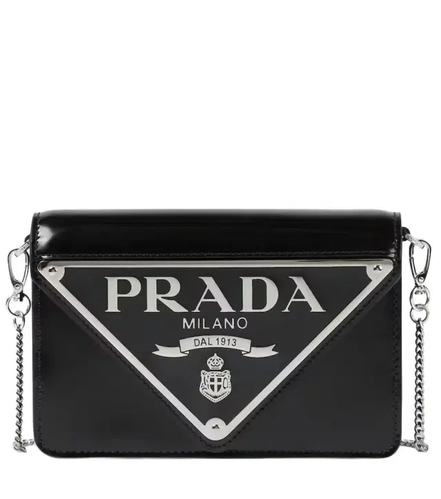 Mini leather crossbody bag