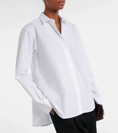 Toteme Cotton poplin shirt | Thumbnail 4