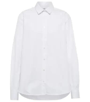 Toteme Cotton poplin shirt | Thumbnail 1