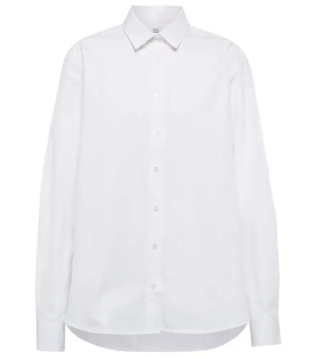 Toteme Cotton poplin shirt