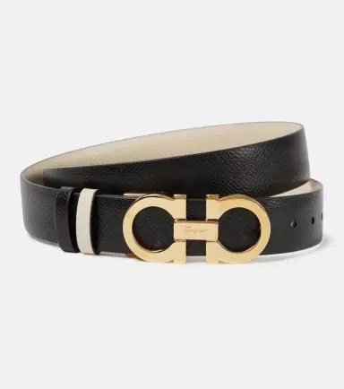 Ferragamo Gancini reversible leather belt | Thumbnail 3