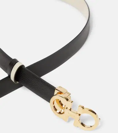 Ferragamo Gancini reversible leather belt | Thumbnail 4