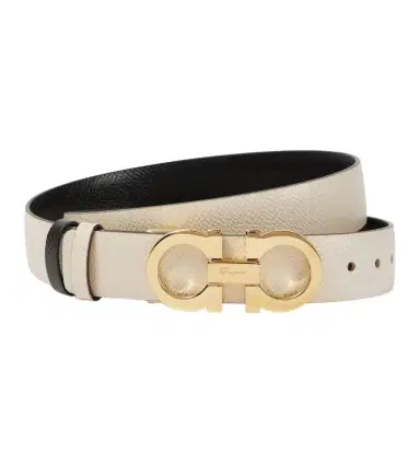 Ferragamo Gancini reversible leather belt | Thumbnail 1