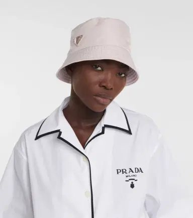 Prada Nylon bucket hat | Thumbnail 4