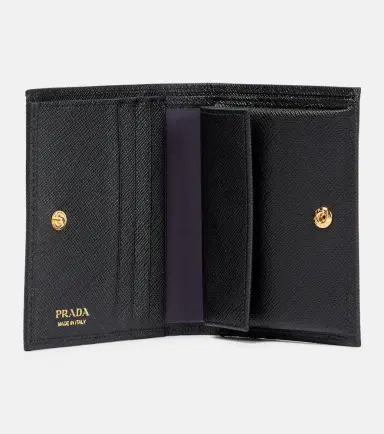 Prada Logo saffiano leather wallet | Thumbnail 3
