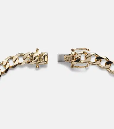 Sydney Evan Luck 14kt yellow gold chain bracelet | Thumbnail 2