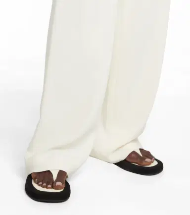 The Row Ginza leather and suede thong sandals | Thumbnail 5 The Row Ginza leather and suede thong sandals | Thumbnail 5
