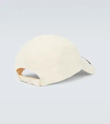 Balenciaga Logo cotton baseball cap | Thumbnail 2