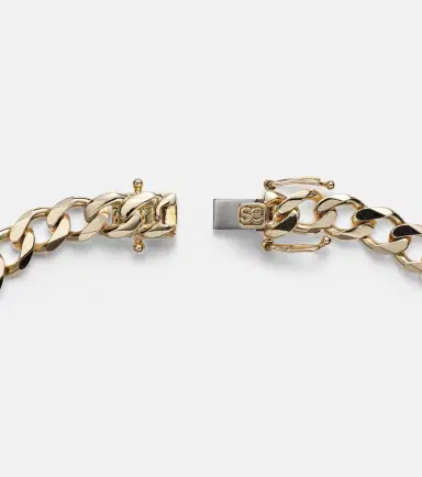 Sydney Evan ID Bar 14kt gold chain bracelet with diamonds | Thumbnail 2 Sydney Evan ID Bar 14kt gold chain bracelet with diamonds | Thumbnail 2