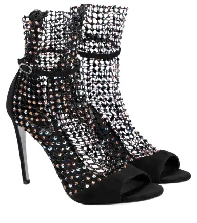 René Caovilla Galaxia embellished suede sandals | Thumbnail 1