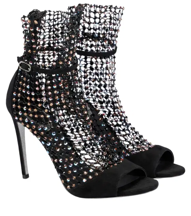 Galaxia embellished suede sandals